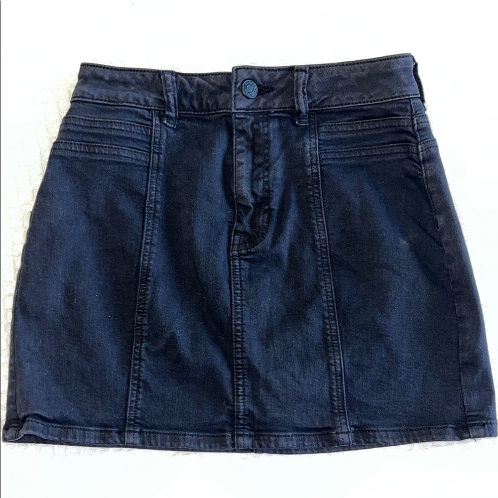 Pacsun Black Denim Skirt